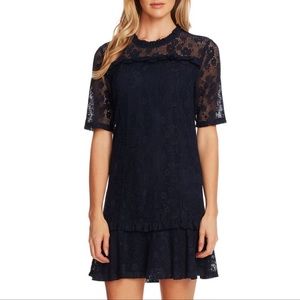 CeCe Floral Lace Mini Dress - size 4